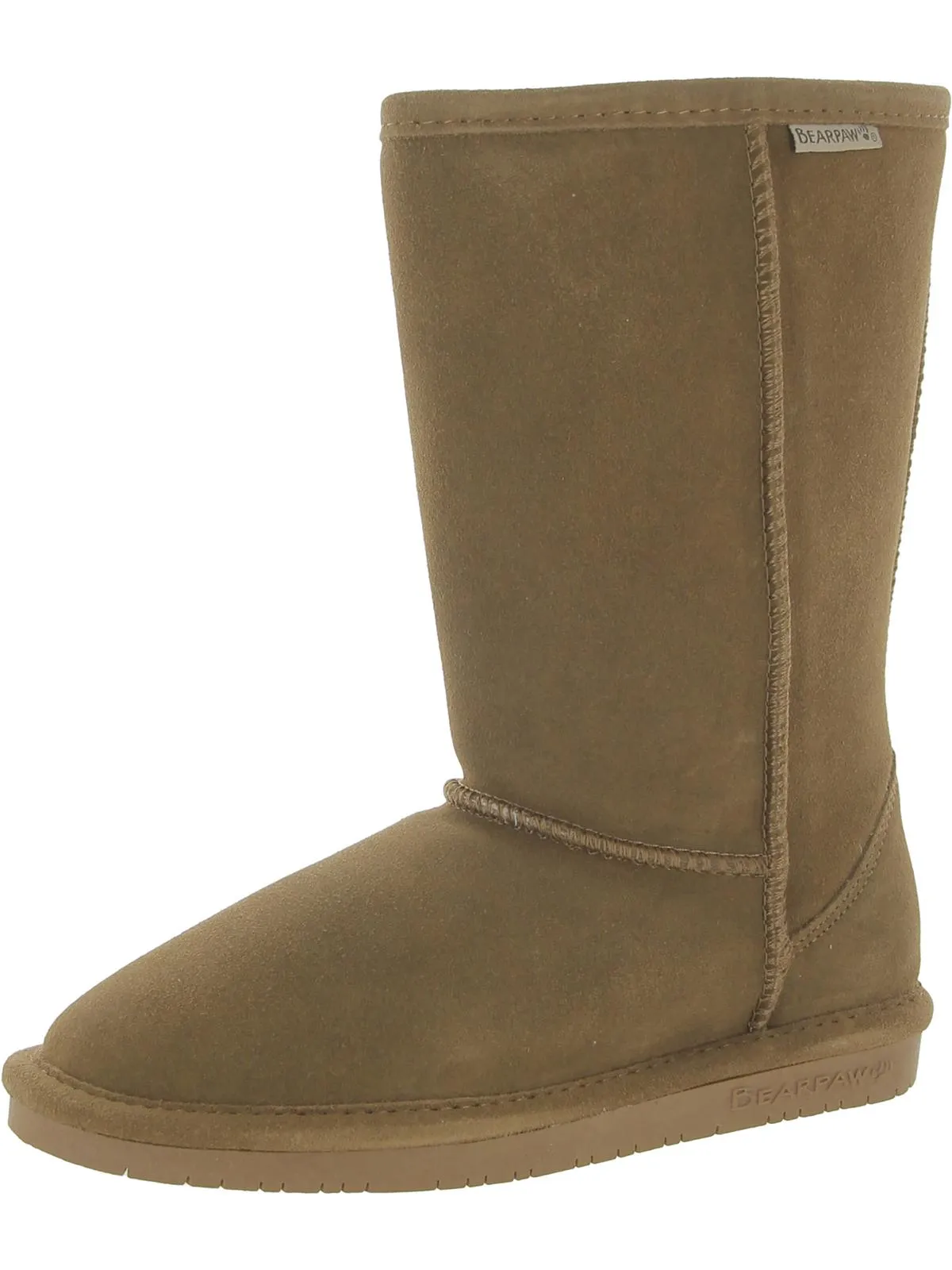 Emma Tall Youth Girls Suede Pull On Winter & Snow Boots