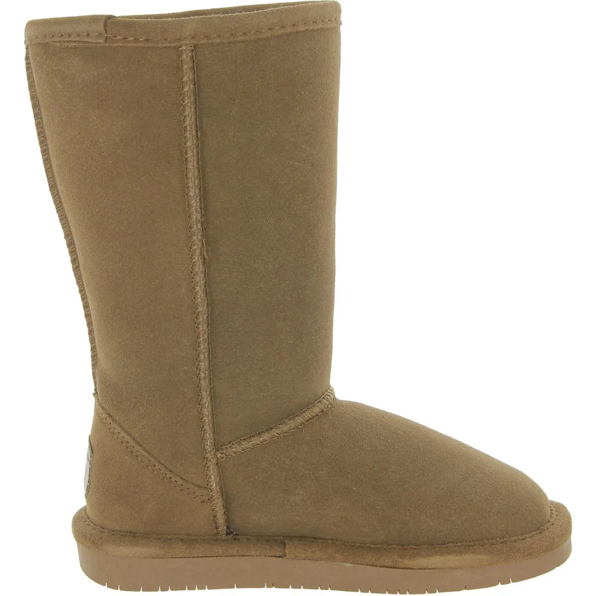 Emma Tall Youth Girls Suede Pull On Winter & Snow Boots