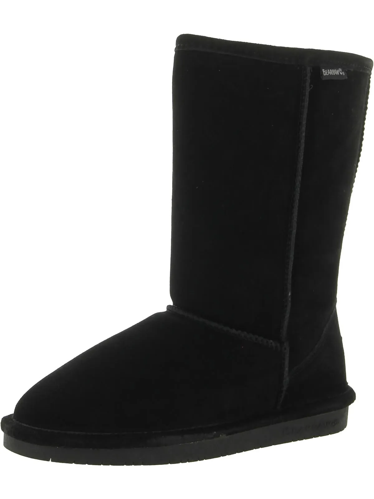 Emma Tall Youth Girls Suede Pull On Winter & Snow Boots