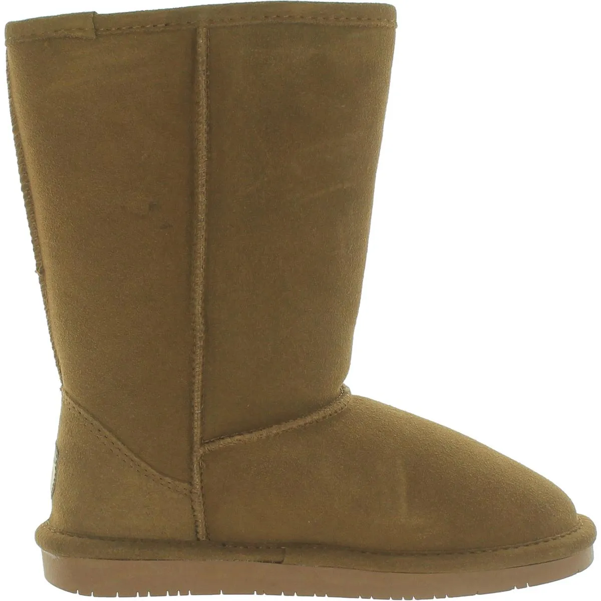 Emma Tall Youth Girls Suede Pull On Winter & Snow Boots