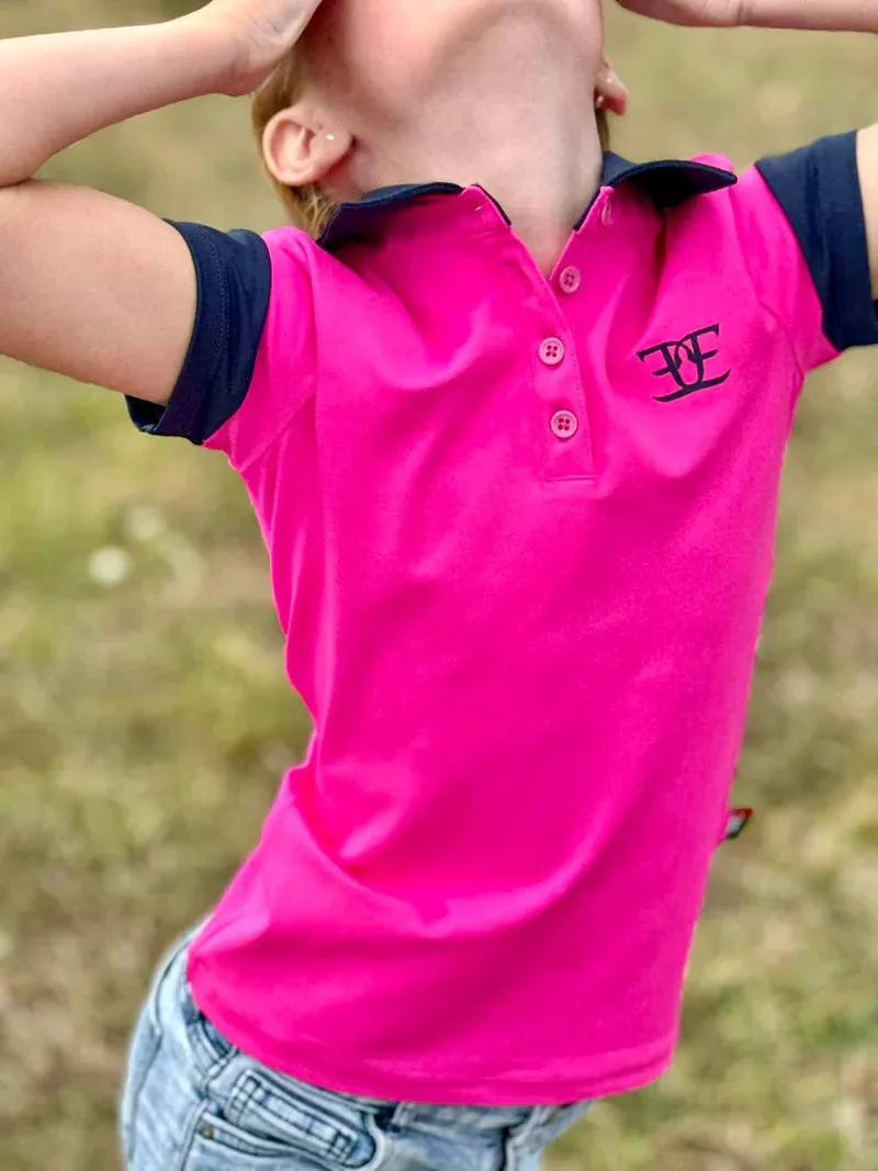 Equus Elite - Kids Matching Polo (Pink)