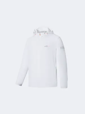 Erke Men Running Jacket White