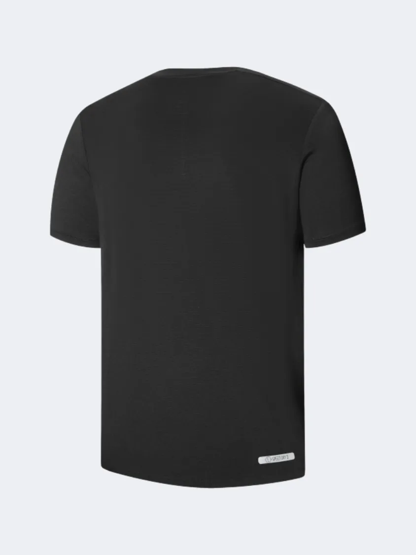 Erke Men Running T-Shirt Black