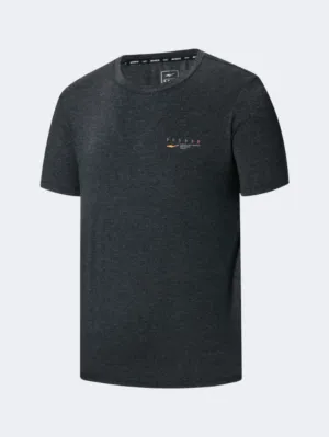 Erke Men Running T-Shirt Light Heather Grey
