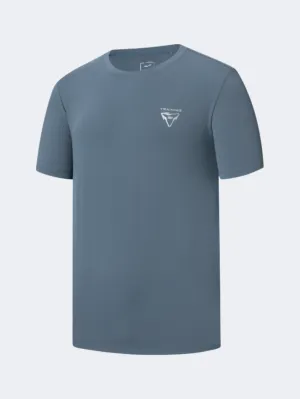 Erke Men Training T-Shirt Haze Blue