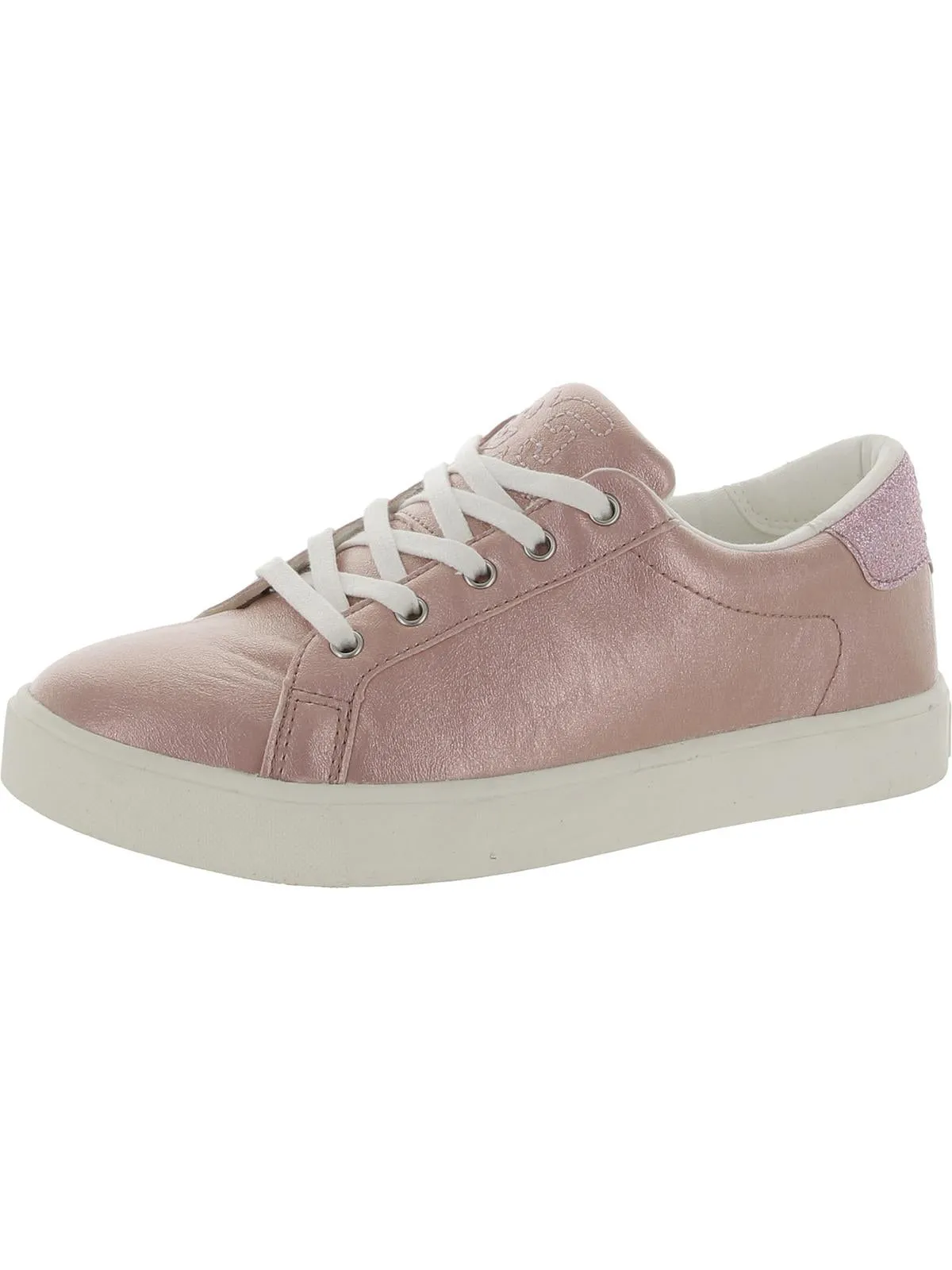 Ethyl Mini Girls Padded Insole Leather Casual and Fashion Sneakers