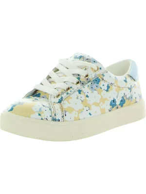 Ethyl Mini Girls Padded Insole Leather Casual and Fashion Sneakers