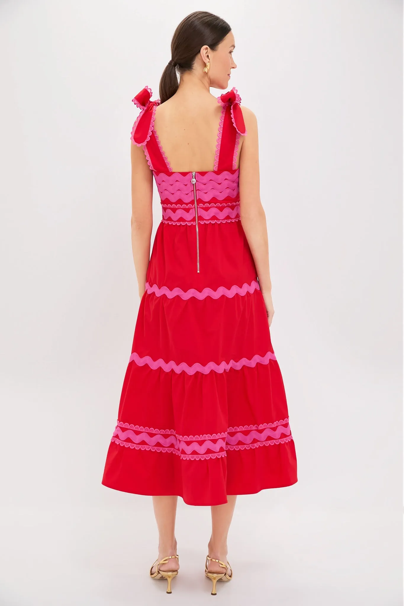 Exclusive Red Jade Dress