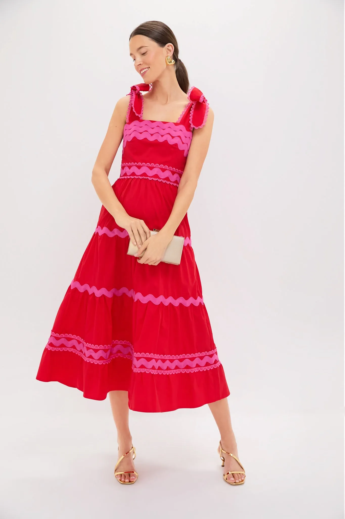 Exclusive Red Jade Dress