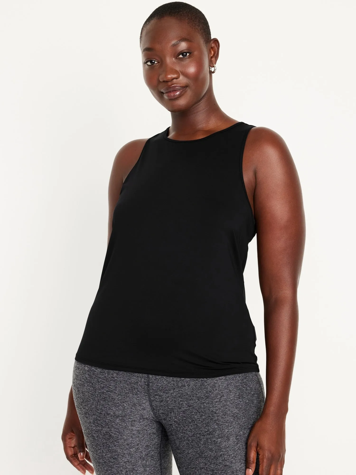 FlowForm Cutout-Back Tank Top for Women