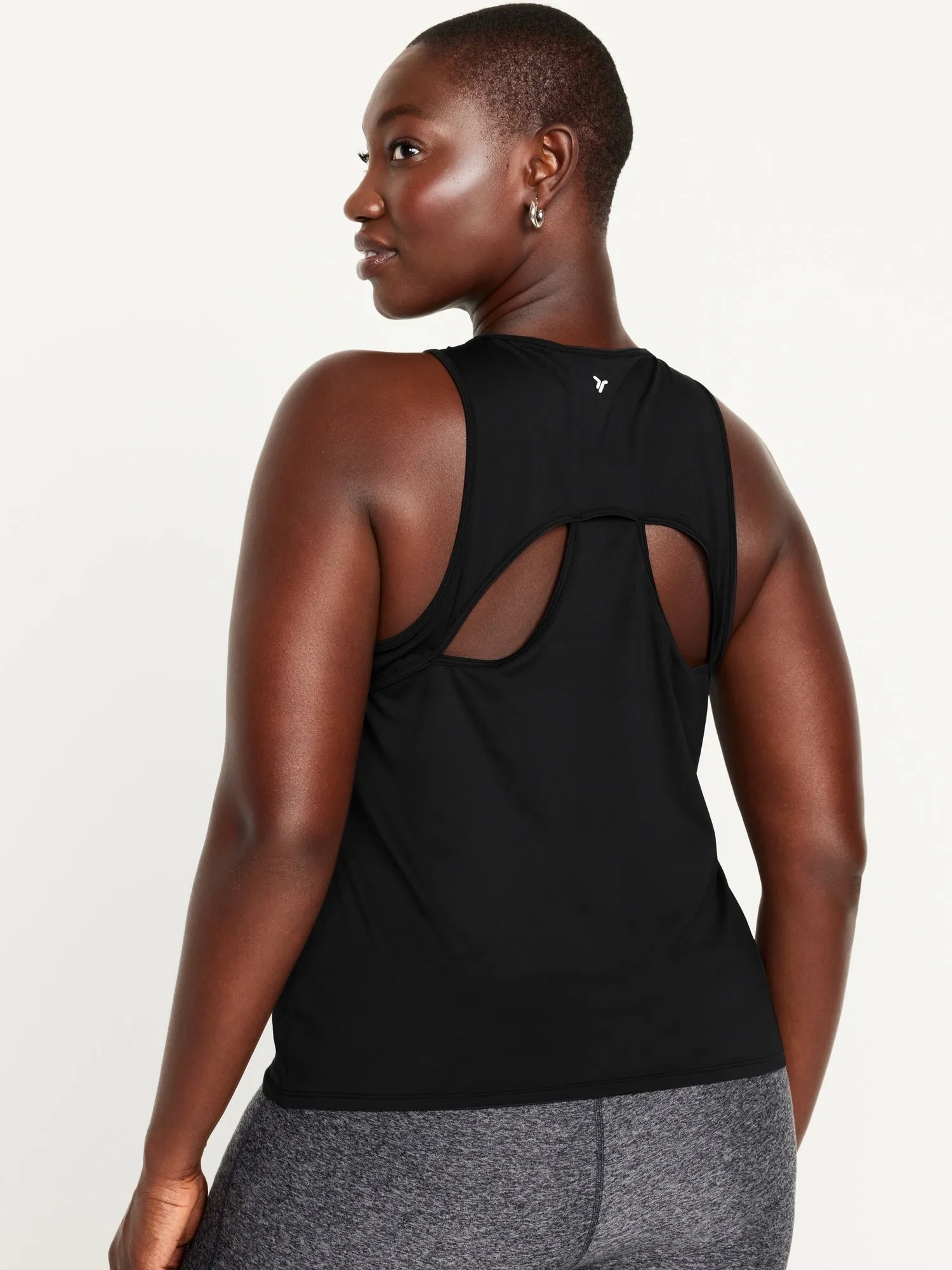 FlowForm Cutout-Back Tank Top for Women