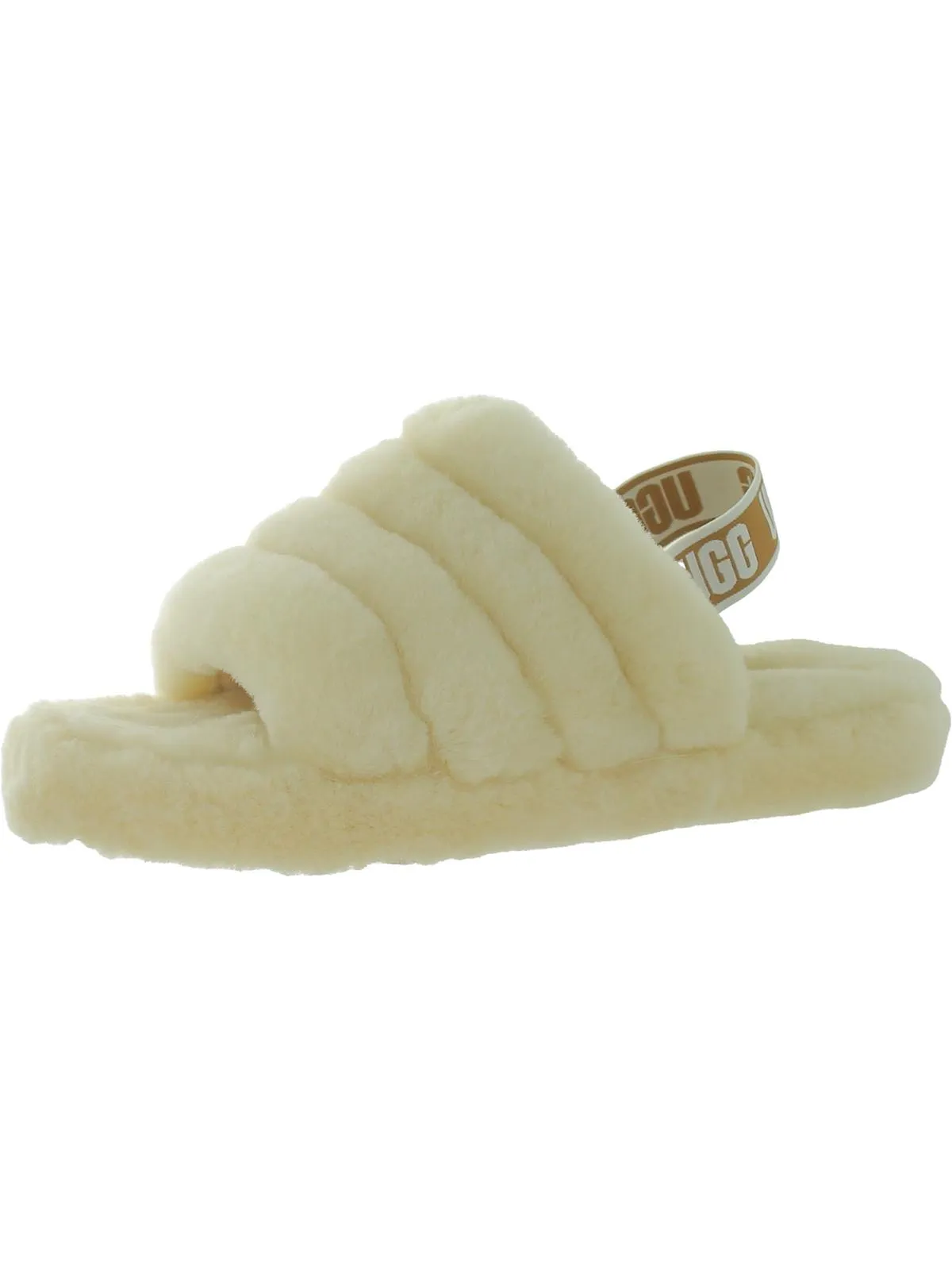 FLUFF YEAH SLIDE Girls Big Kid Open Toe Slingback Slippers
