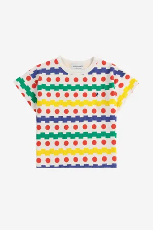 Geometric Waffle Tee (Kids)