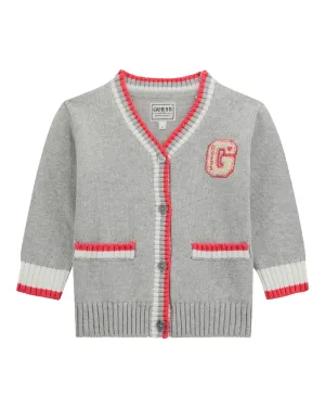 Grey Long Sleeve Cardigan (27) Guess