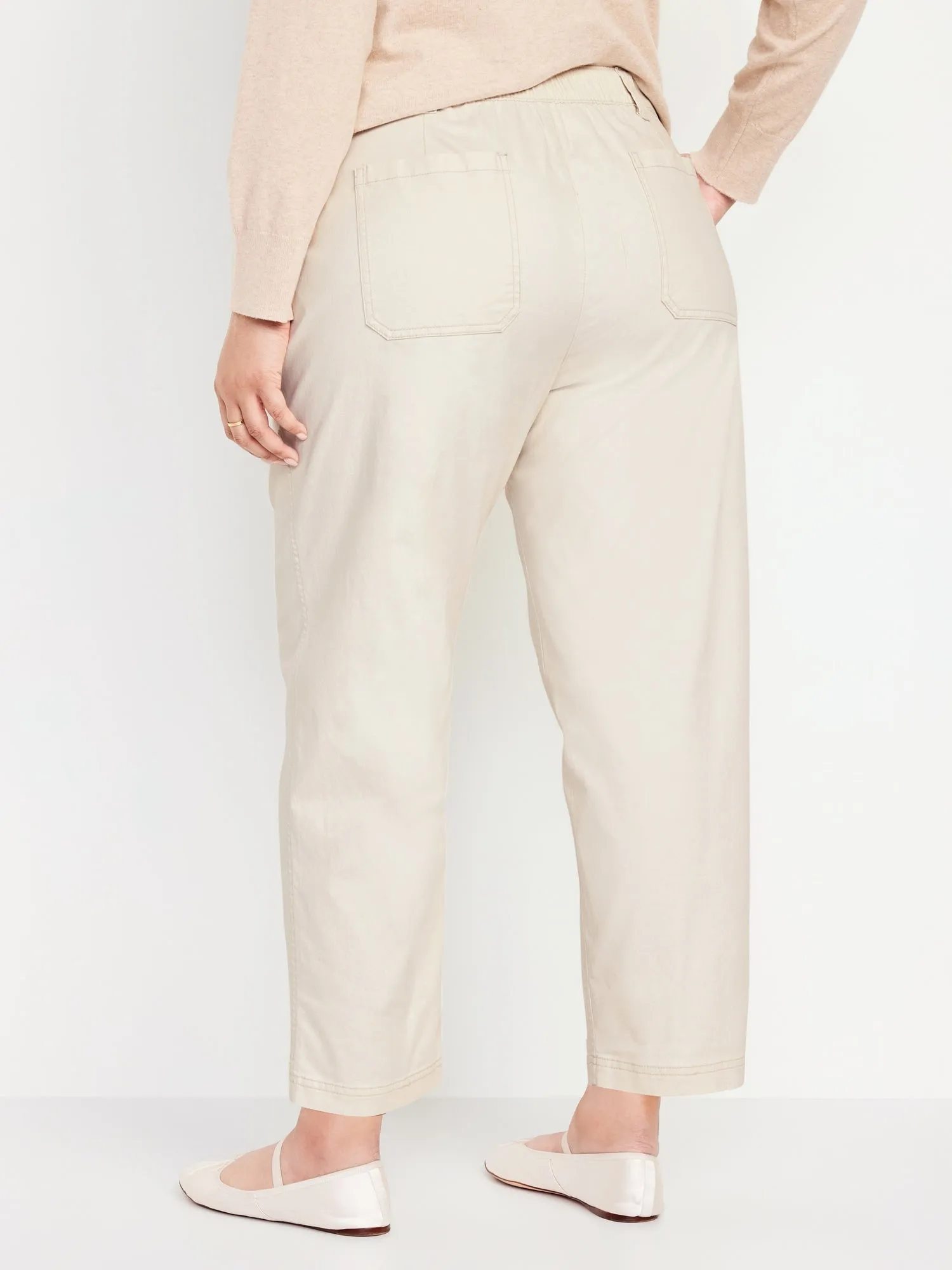 High-Waisted OGC Chino Pants for Women