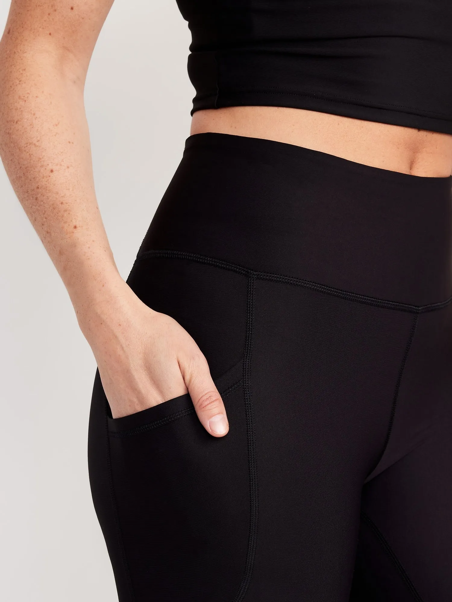 High-Waisted PowerSoft 7/8-Length Leggings for Women