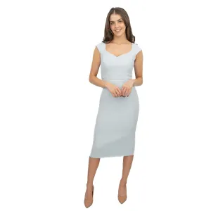 Hobbs Women Powder Blue Emmaline Dress
