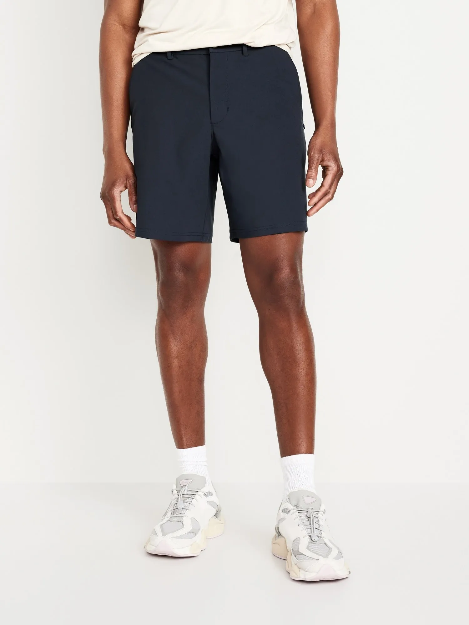 Hybrid Tech Chino Shorts for Men -- 8-inch inseam