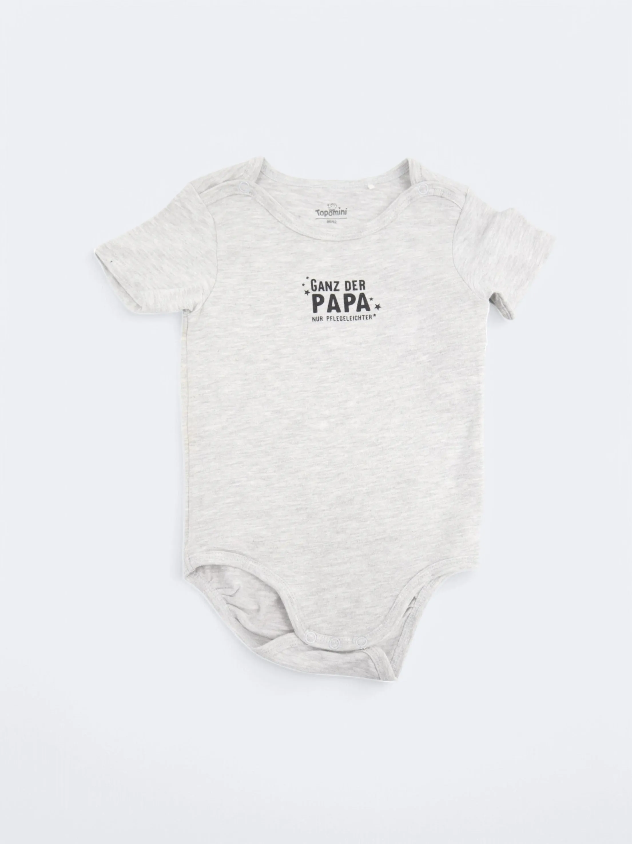 Kid's Girl's Printed Bodysuit,Light Grey