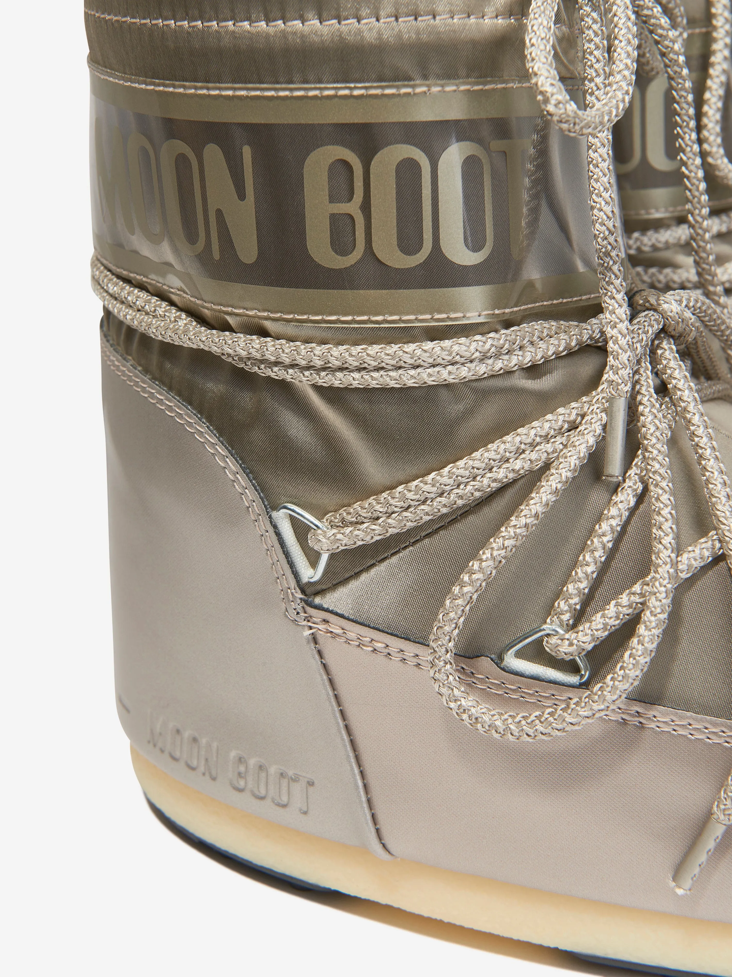 Kids Icon Low Glance Snow Boots in Gold