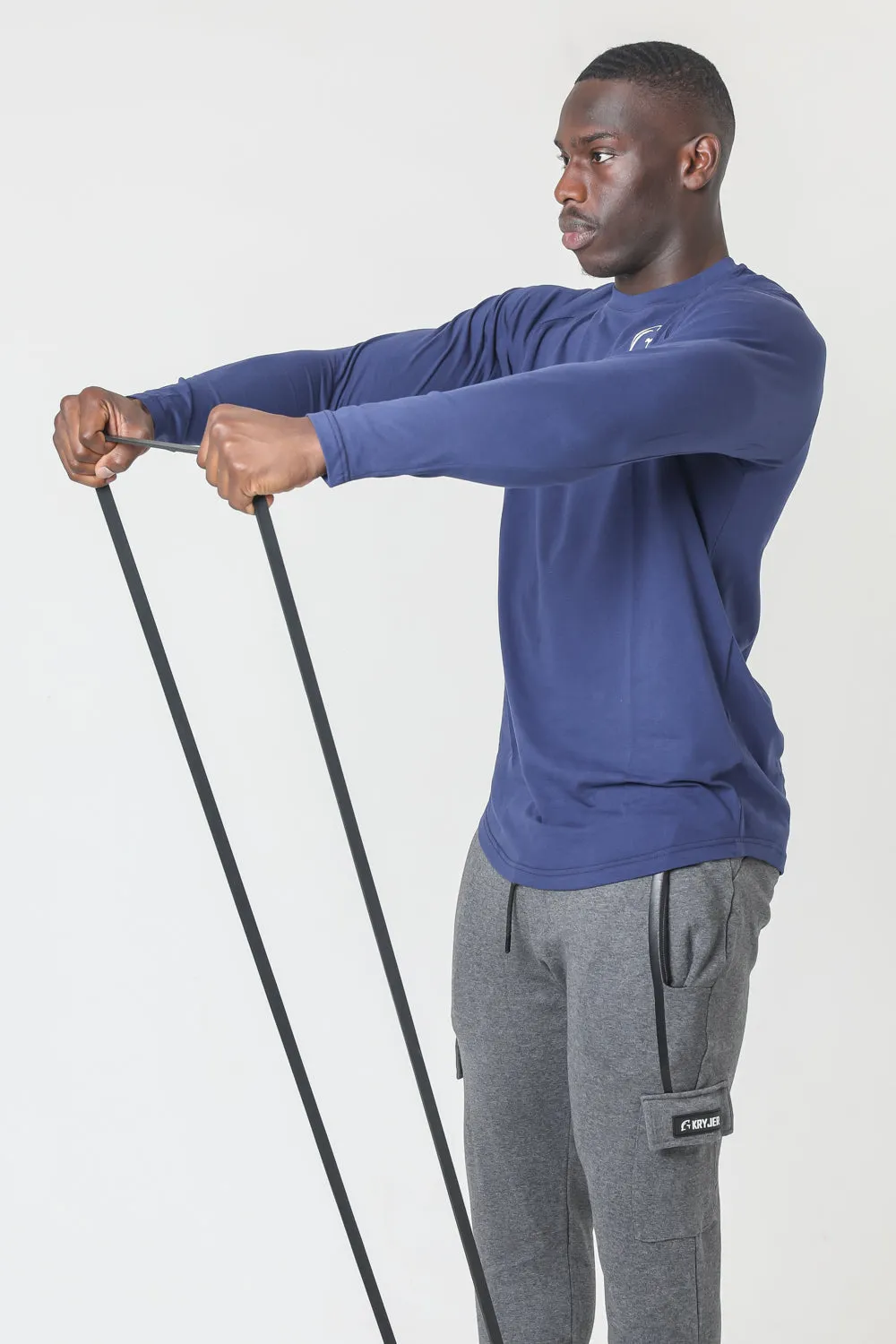 Kryjer X NTC Signature Full T-Shirt Navy