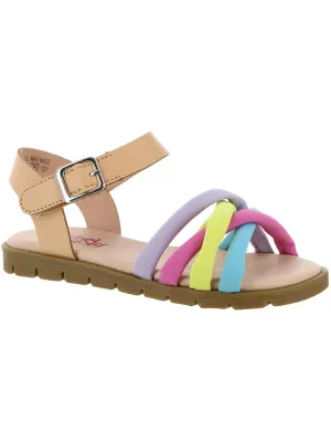 Lil Renee Girls Ankle Strap Flat