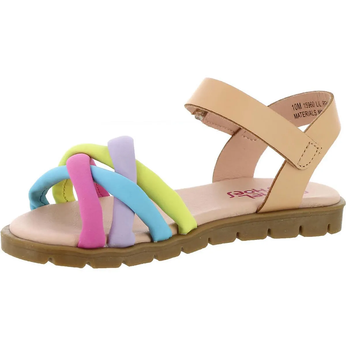 Lil Renee Girls Ankle Strap Flat