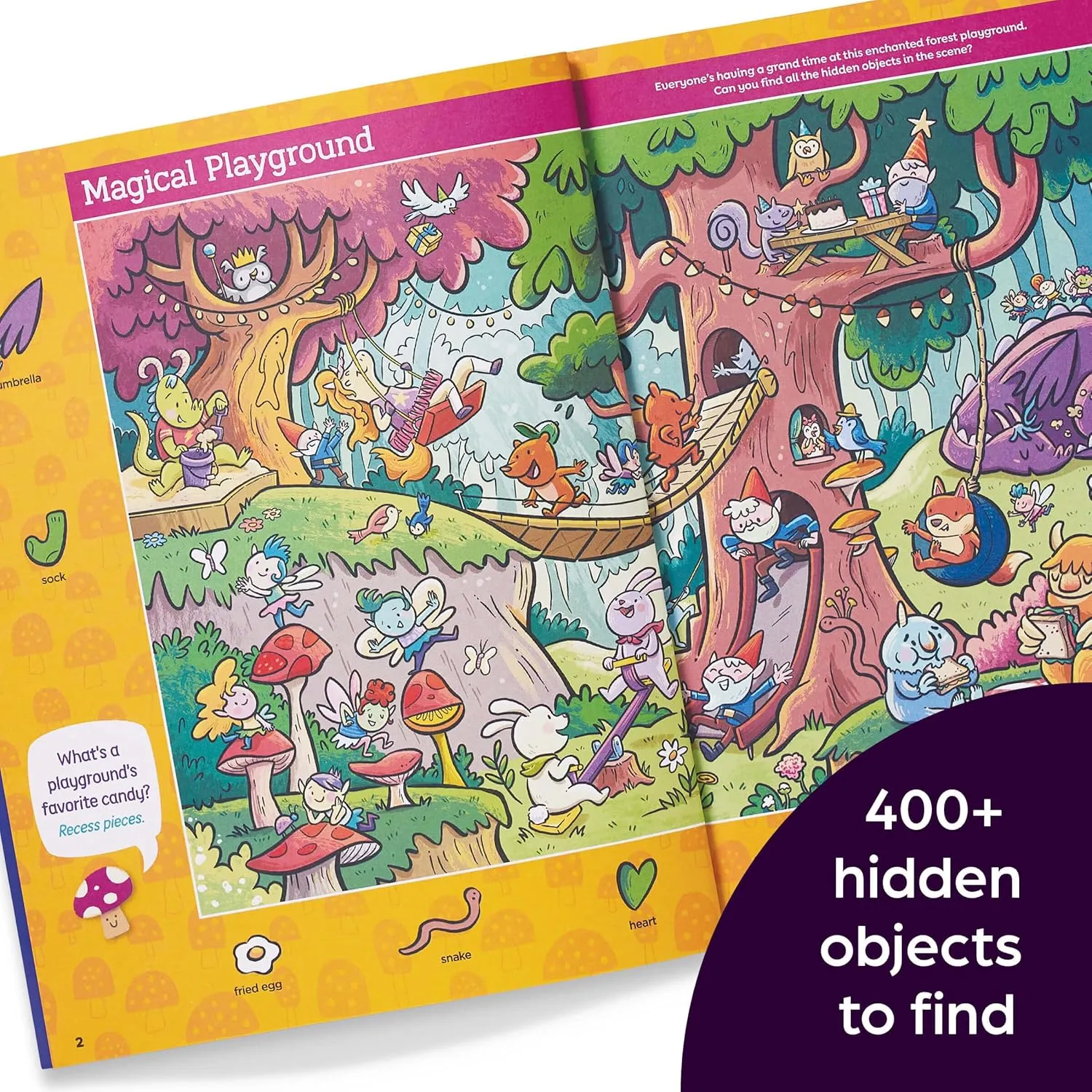 Magical Woodland Hidden Pictures Deluxe