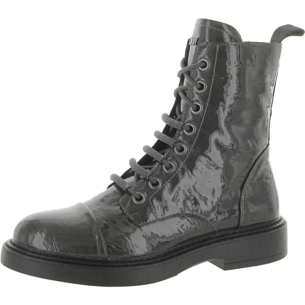 Malaya Womens Cushioned Footbed Combat & Lace-up Boots