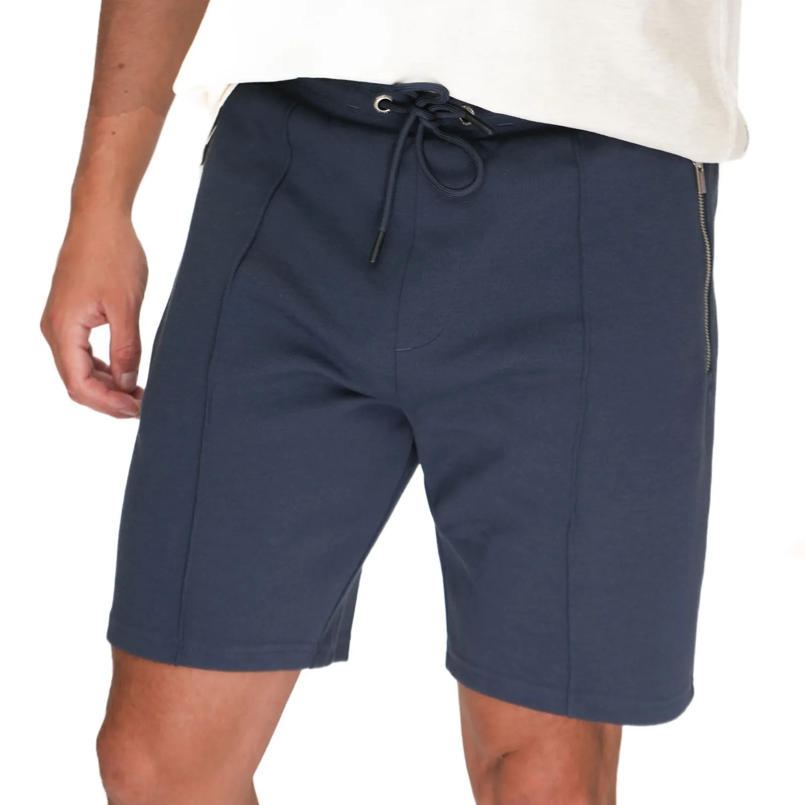 M&S Autograph Blue Shorts Regular Elasticated