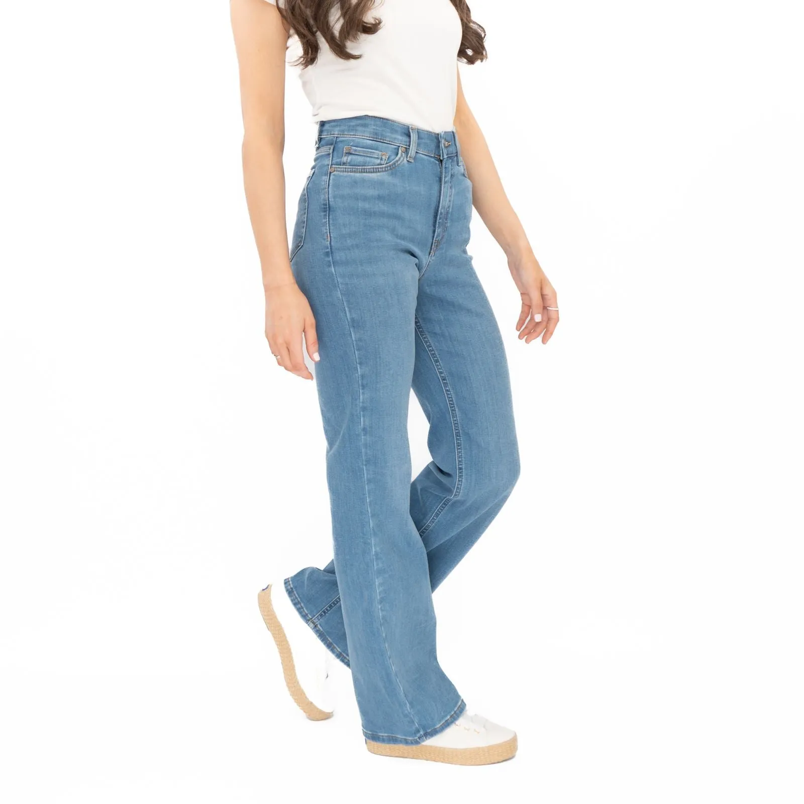 M&S Autograph Flared Jeans High Waist Boot Cut