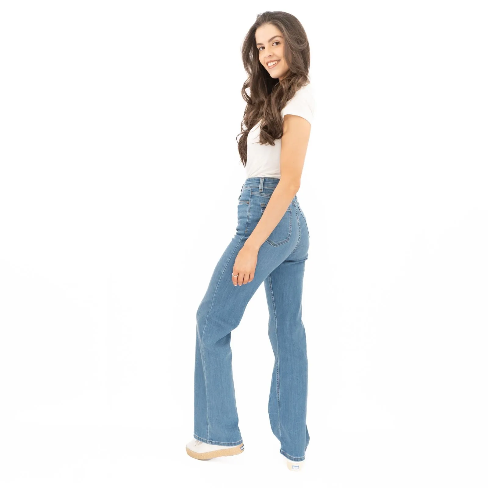 M&S Autograph Flared Jeans High Waist Boot Cut