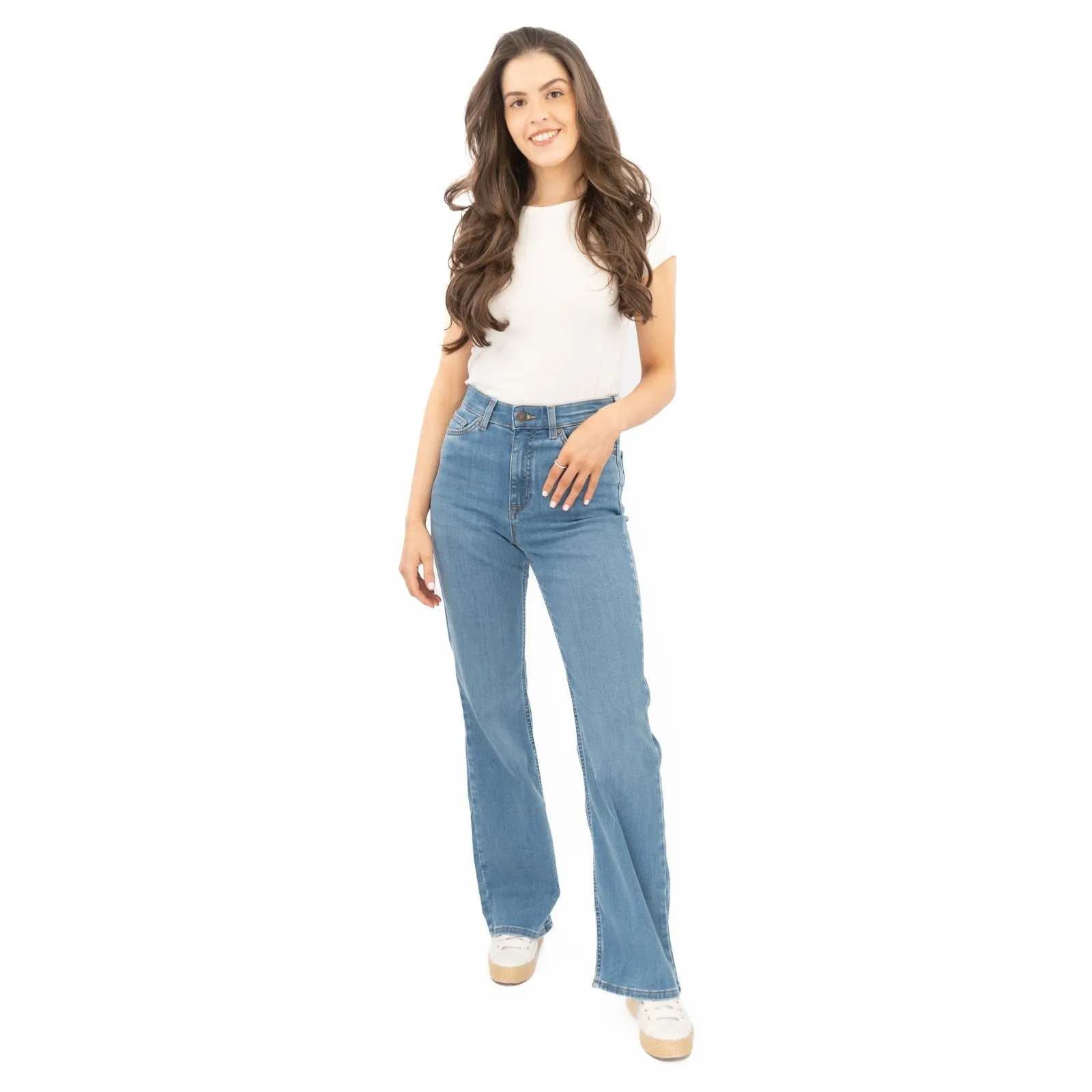 M&S Autograph Flared Jeans High Waist Boot Cut