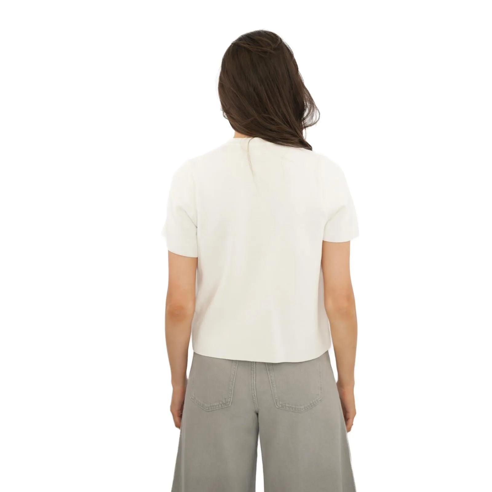 M&S Gold Button Short Sleeve Cardigan