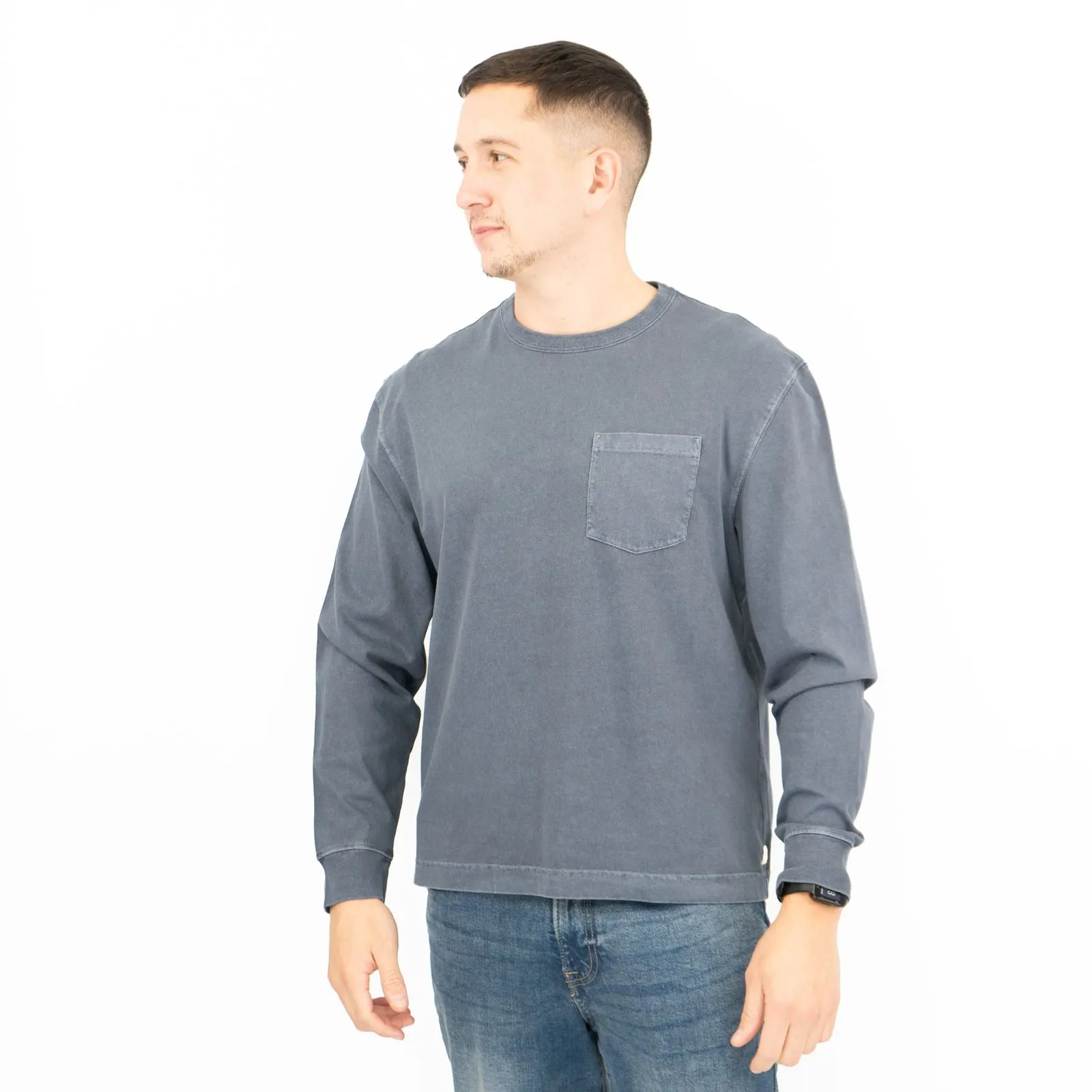 Marks & Spencer Mens Navy Relaxed Fit Sweatshirt