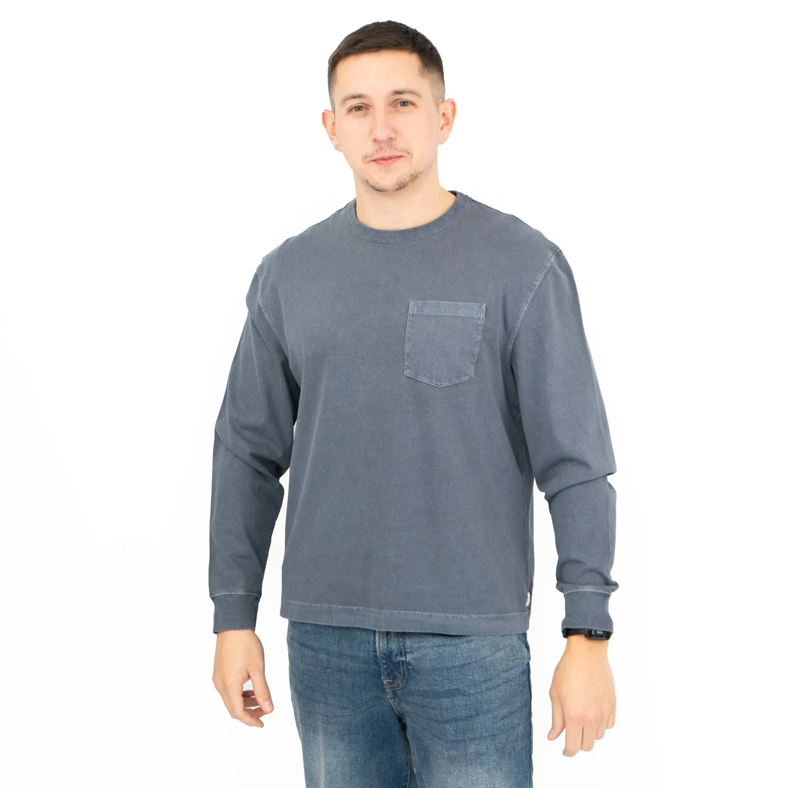 Marks & Spencer Mens Navy Relaxed Fit Sweatshirt