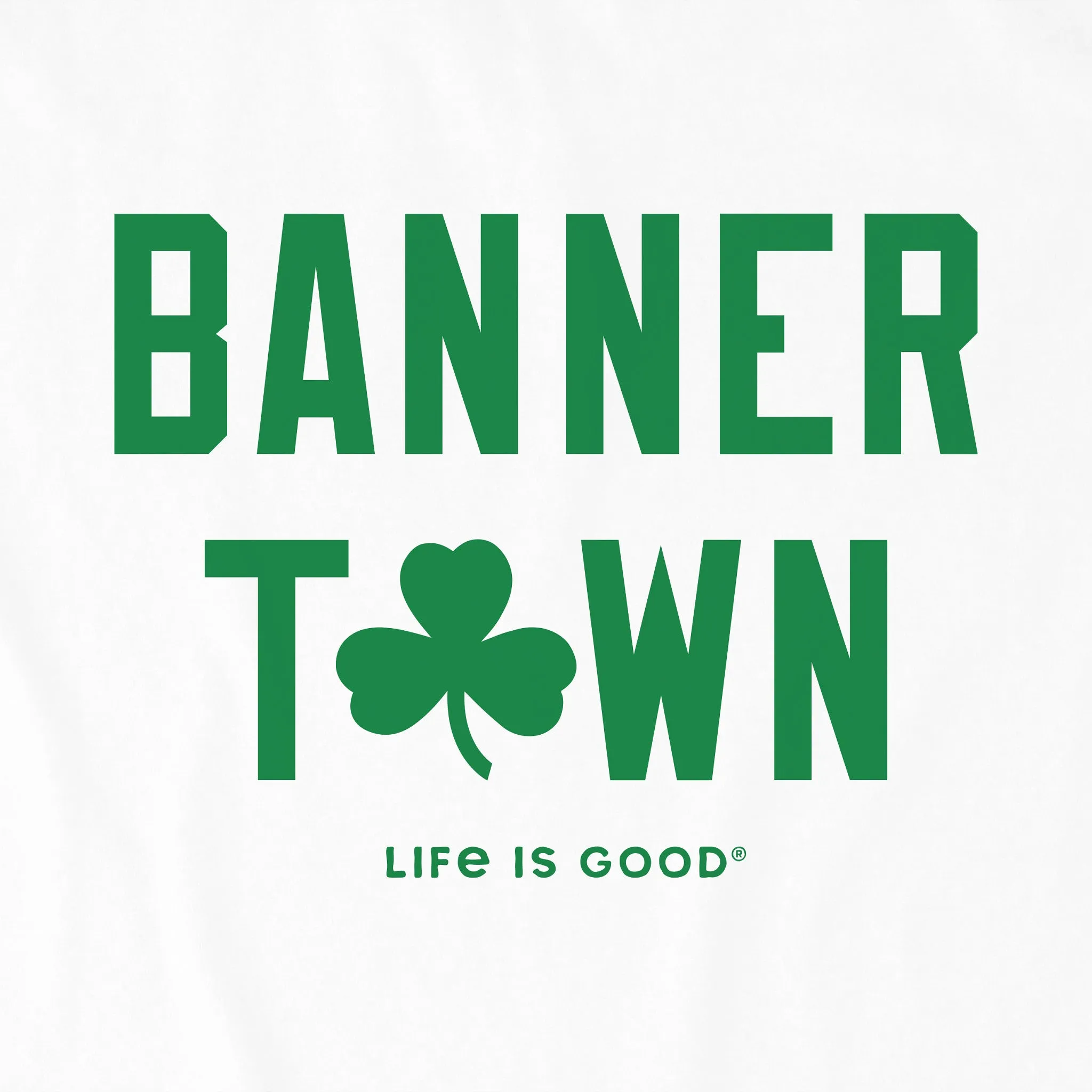 Men's Banner Town Short Sleeve Tee Life is Good