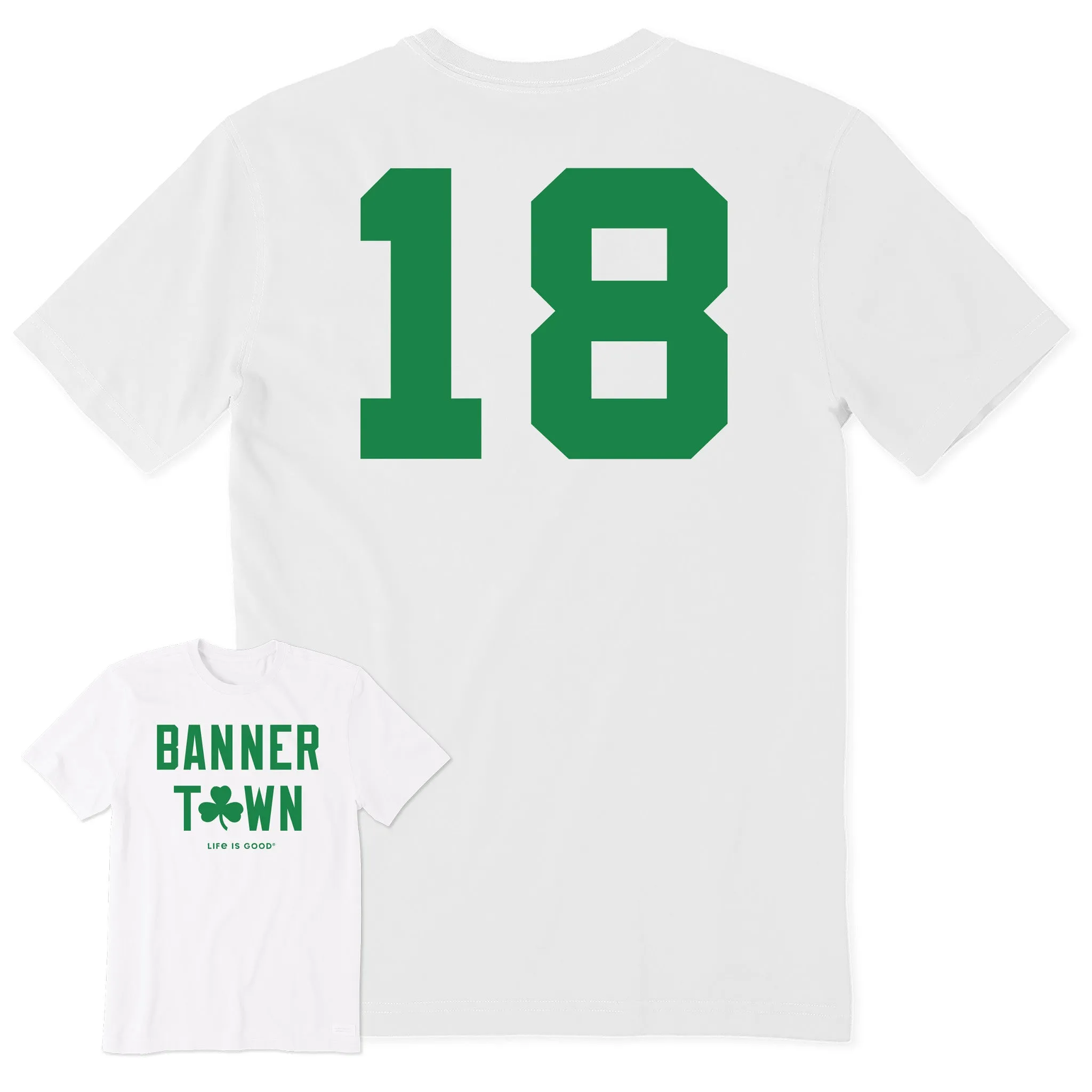 Men's Banner Town Short Sleeve Tee Life is Good