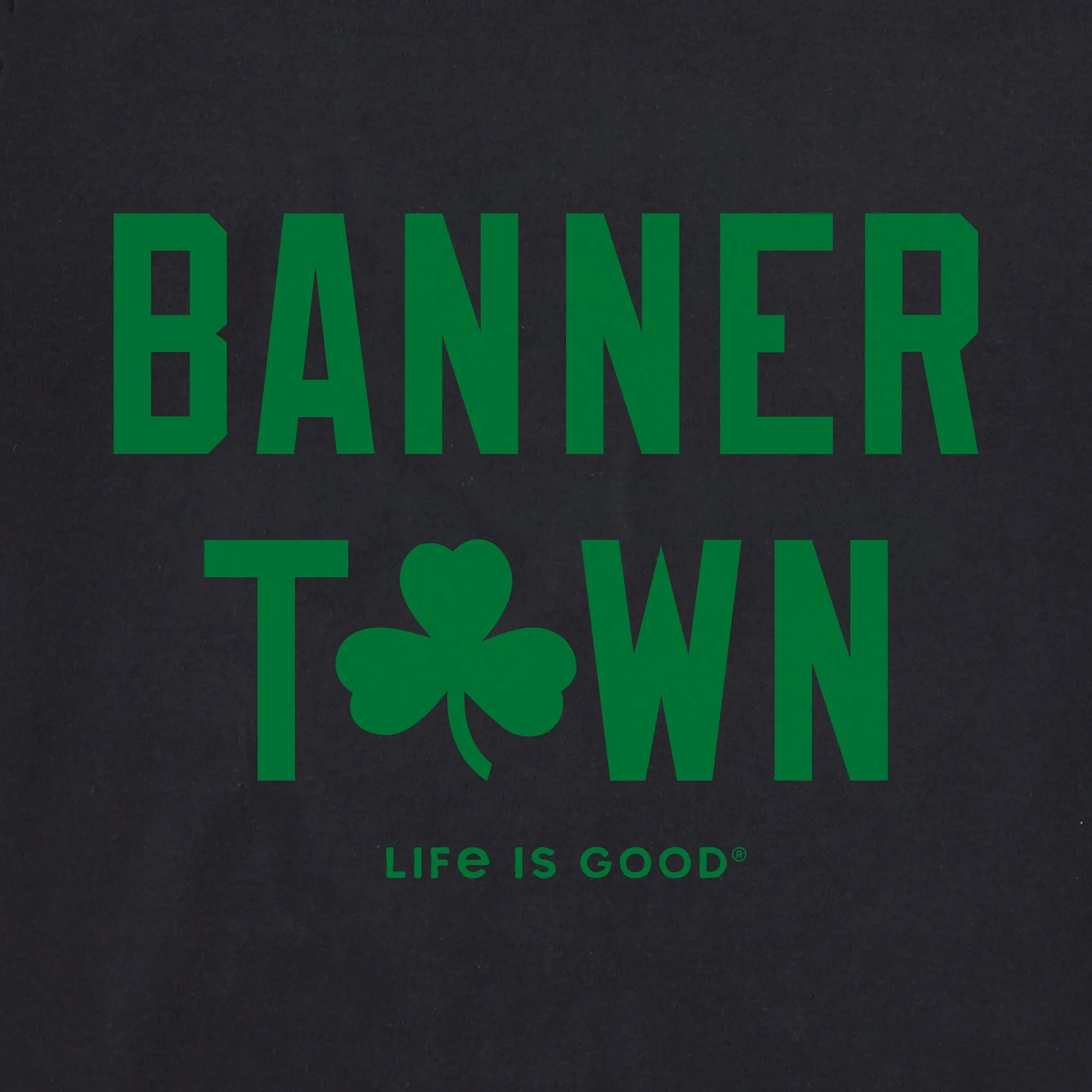 Men's Banner Town Short Sleeve Tee Life is Good