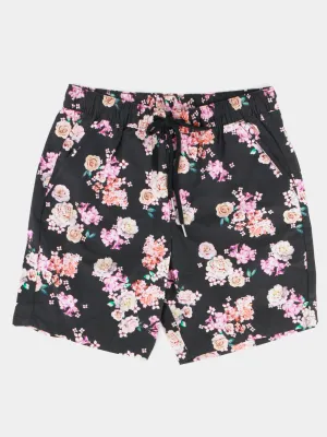 Men's Floral Printed Swim Short,Multi