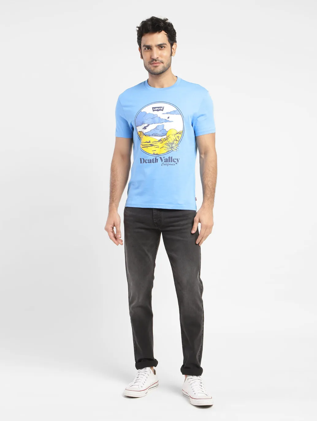 Men's Graphic Print Slim Fit T-shirt LEVI'S