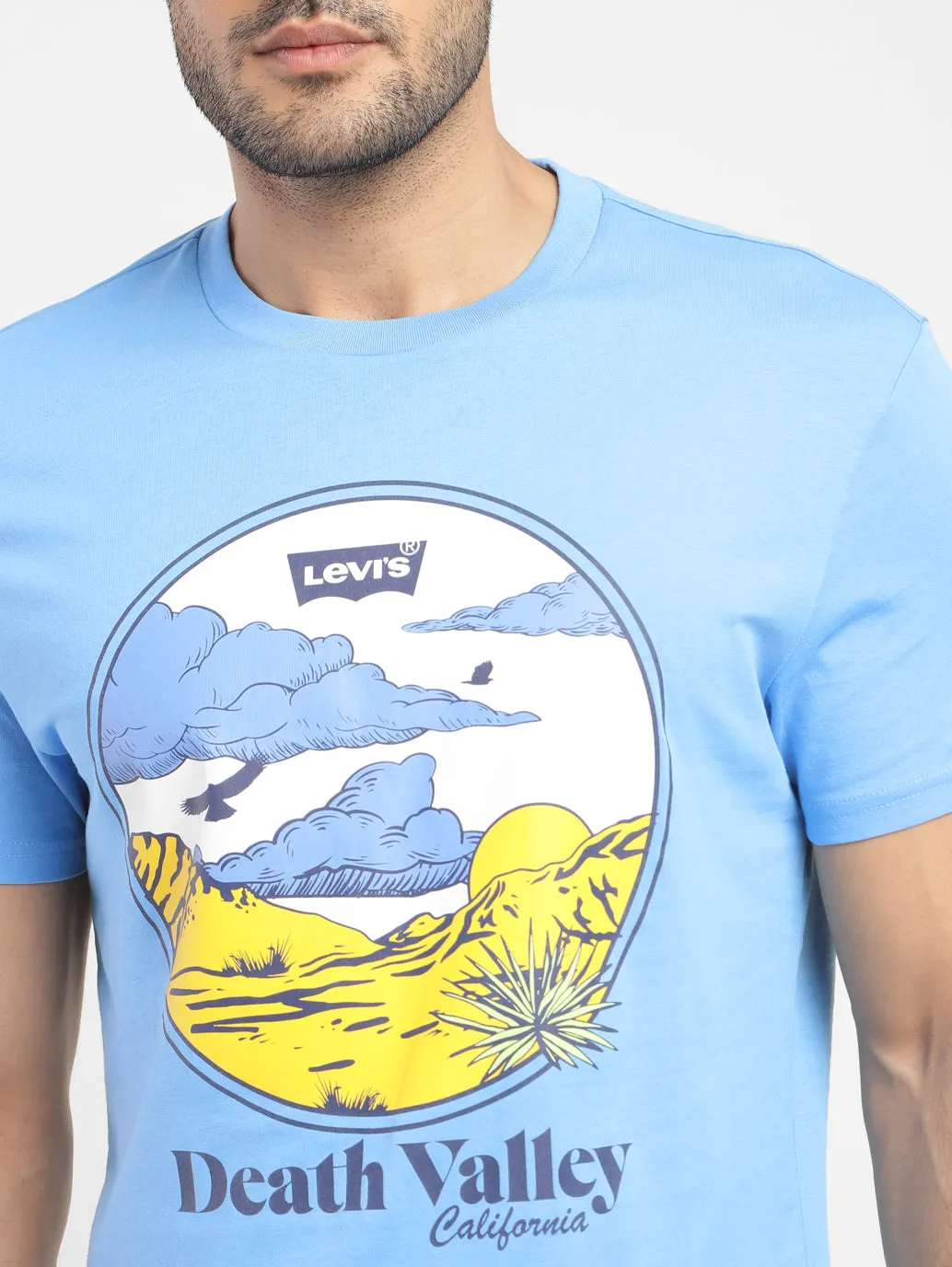Men's Graphic Print Slim Fit T-shirt LEVI'S