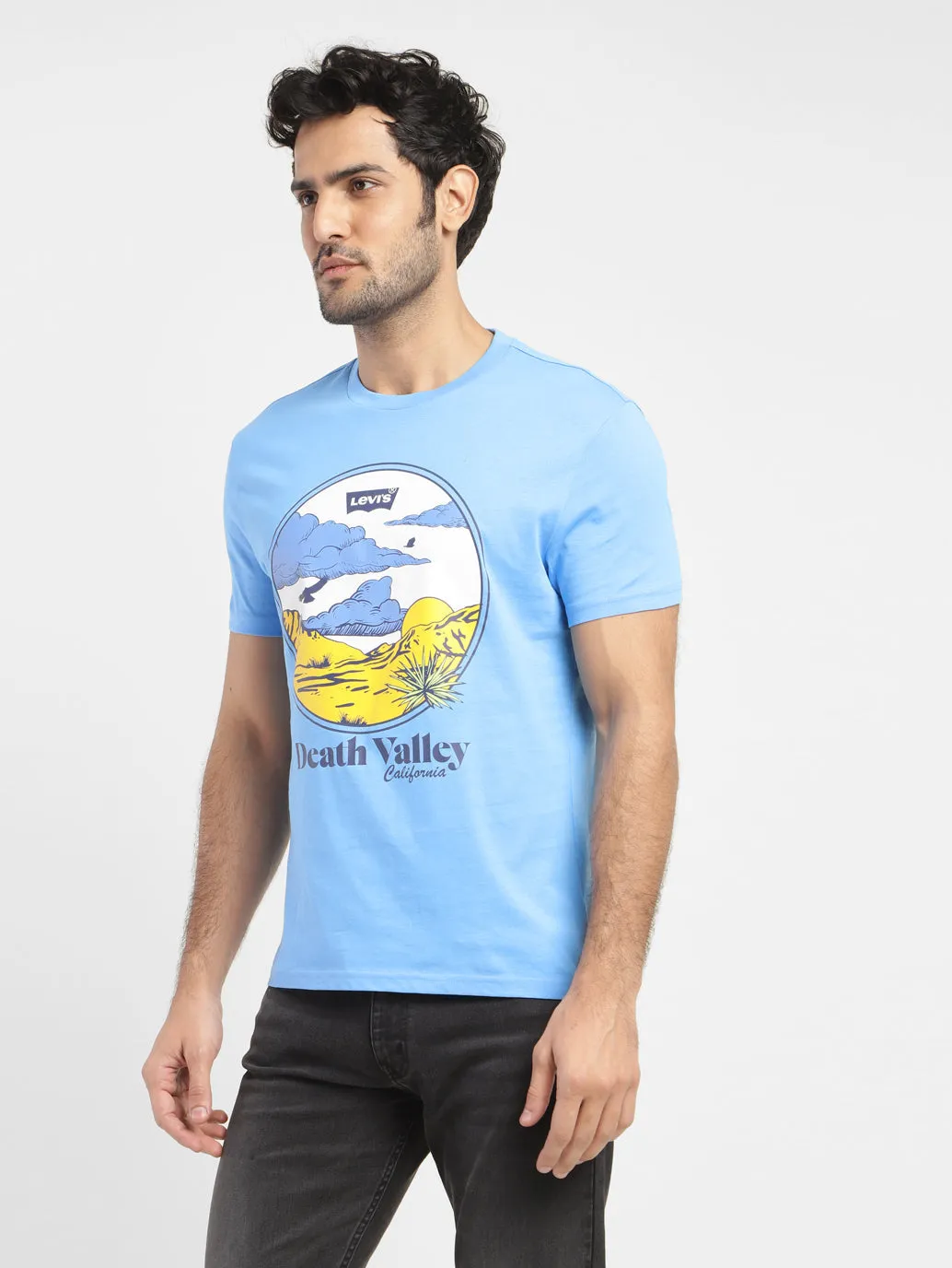 Men's Graphic Print Slim Fit T-shirt LEVI'S