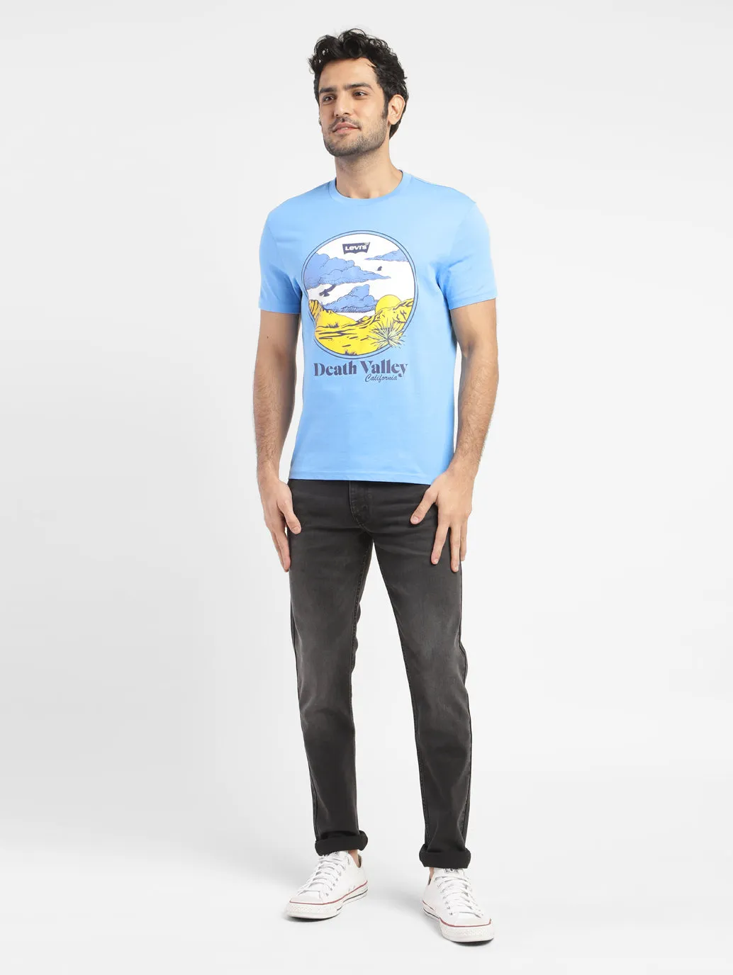 Men's Graphic Print Slim Fit T-shirt LEVI'S