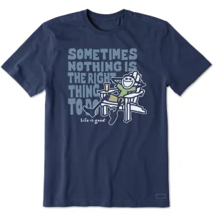 Men's Right Thing To Do Jake Short Sleeve Crusher Tee Life is Good