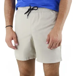 Men's Solid Swim-Buttom,Beige