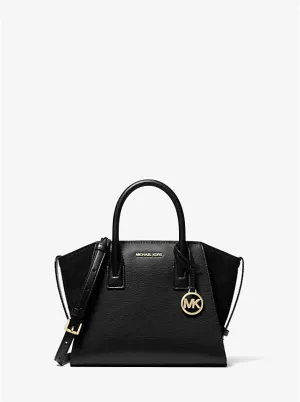 Michael Kors Avril Small Pebbled Leather Satchel - Women
