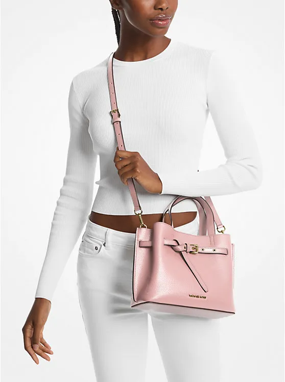 Michael Kors Emilia Small Pebbled Leather Satchel - Women