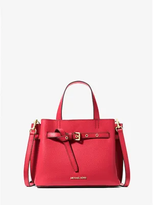 Michael Kors Emilia Small Pebbled Leather Satchel - Women