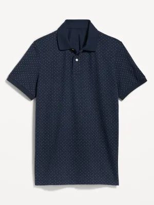 Moisture-Wicking Pique Pro Polo Shirt for Men